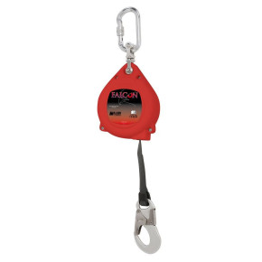 Enrouleur à rappel automatique 6 m avec sangle et émerillon en bas FALCON Honeywell