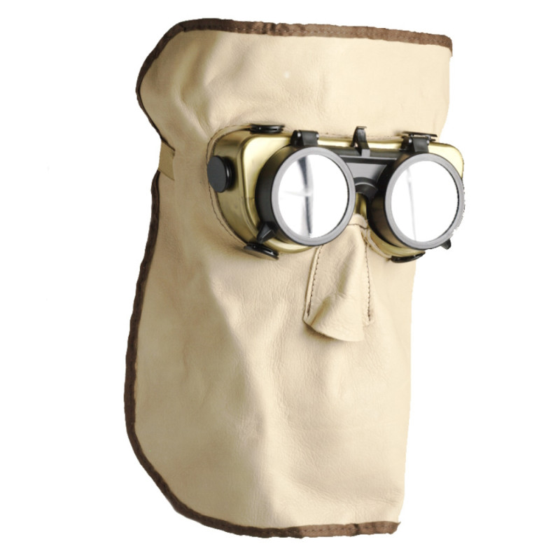 Masque de soudure en cuir standard 30 cm Honeywell, à l'unité