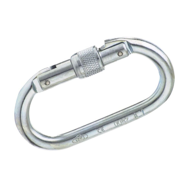 Mousqueton connecteur à vis en acier zingué CS20 Honeywell