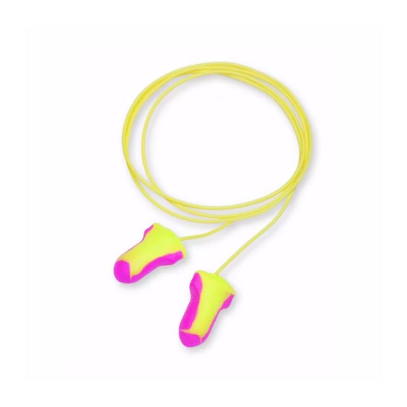 Bouchons d'oreille LASER LITE avec cordelette Honeywell, boite de 100 paires