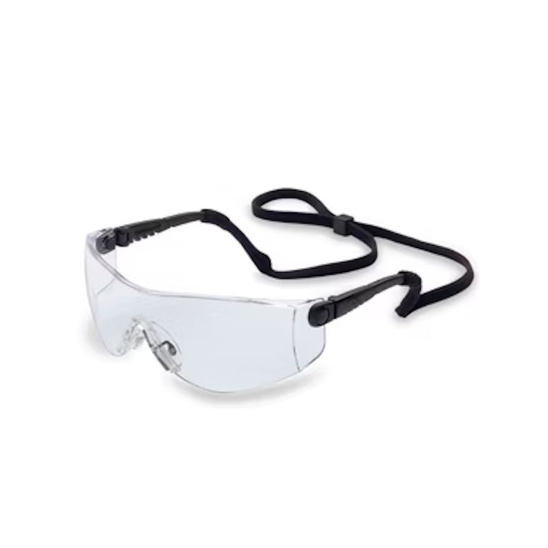 Lunettes de protection Op-Tema noir Honeywell, transparent, anti rayures - Boite de 10