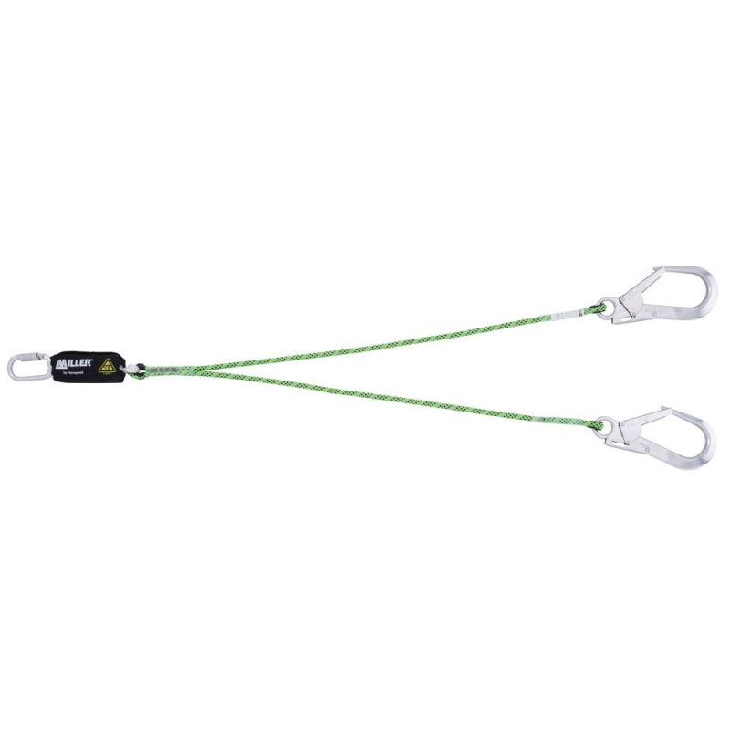 Longes doubles drisse avec absorbeur d’énergie abs. 2m +Q.T alu. 17mm +2GO65 alu. 63mm TA Honeywell